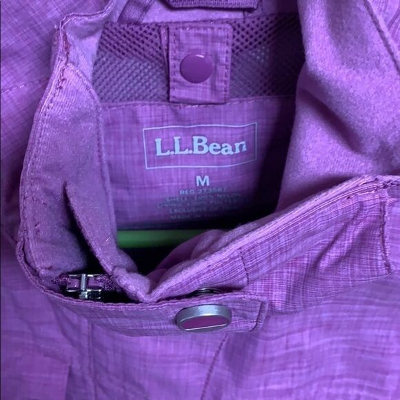 L.LBean purple fuchsia spring jacket - Picture 2 of 9